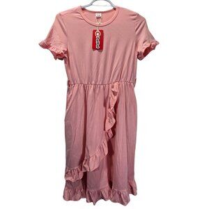 NWT Tween Girl Pink Casual Dress – Size 11-12 Years